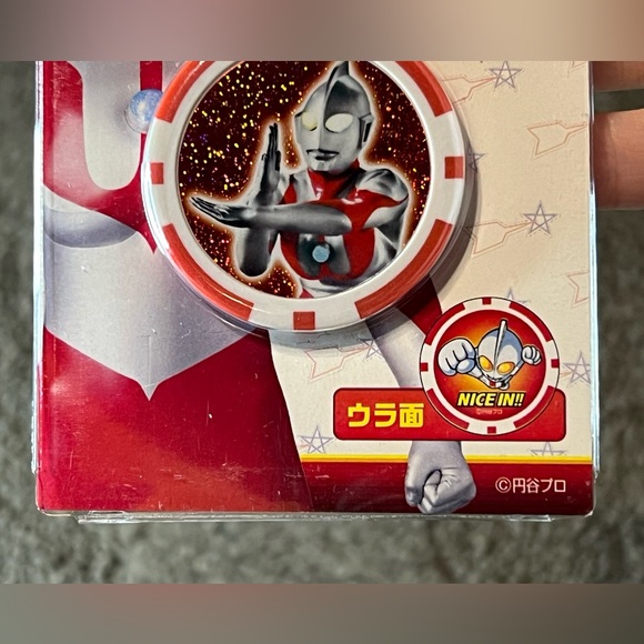Ultraman Golf Ball Marker Coin Place Holder Official Tsuburaya Japan Exclusive - Picture 5 of 8